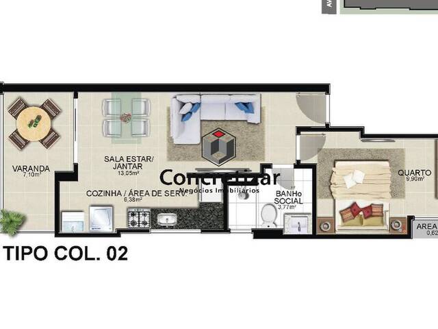 Apartamento para Venda em Guarapari - 3
