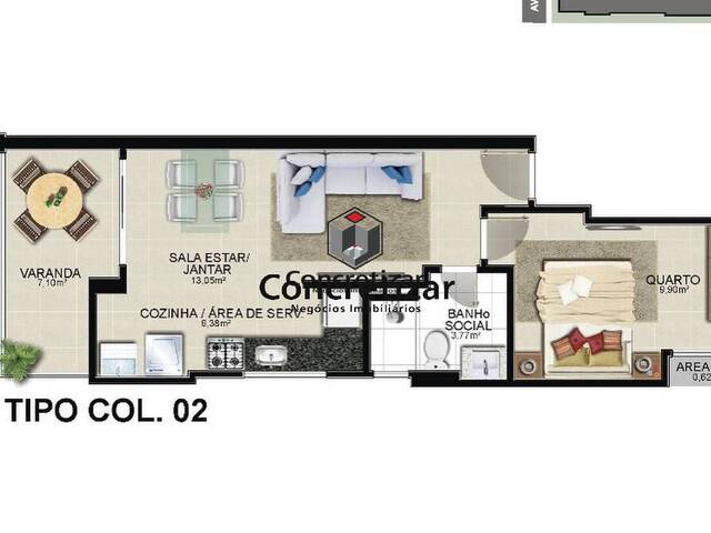 #AP00868 - Apartamento para Venda em Guarapari - ES - 3