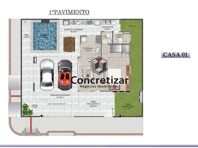 #CA00069 - Sobrado para Venda em Guarapari - ES